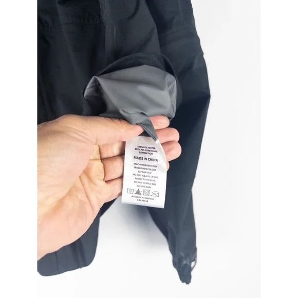 FootJoy Dryjoys Rain Jacket Mens M Black Firethorne Golf Clouse Hydrolite